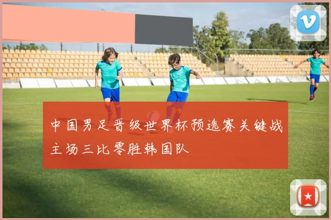 中国男足晋级世界杯预选赛关键战主场三比零胜韩国队