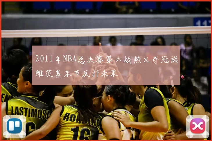 2011年NBA总决赛第六战热火夺冠诺维茨基末节反扑未果